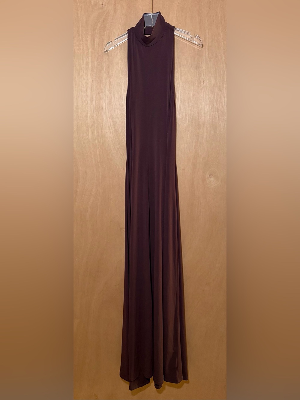Zara Dark Brown/Burgundy Maxi Dress